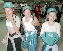 Russian, Ukrainian victims of Chernobyl visit Japan